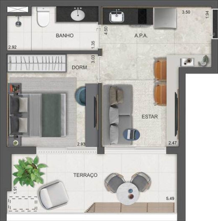 Imagem Apartamento com 1 Quarto à Venda, 35 m² em Pinheiros - São Paulo Imagem Apartamento com 1 Quarto à Venda, 35 m² em Pinheiros - São Paulo