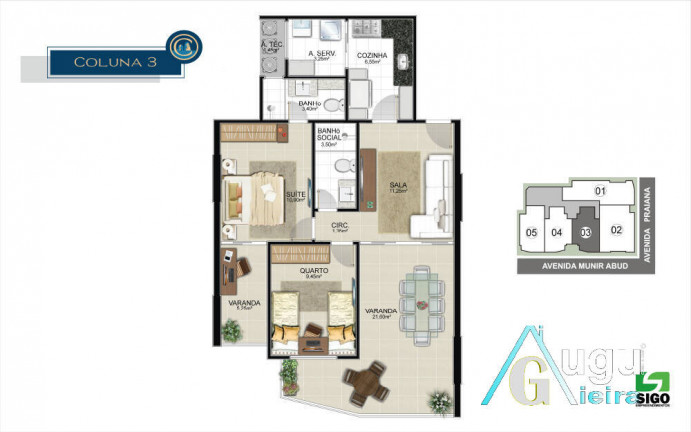 Imagem Apartamento com 2 Quartos à Venda, 82 m² em Praia Do Morro - Guarapari Imagem Apartamento com 2 Quartos à Venda, 82 m² em Praia Do Morro - Guarapari