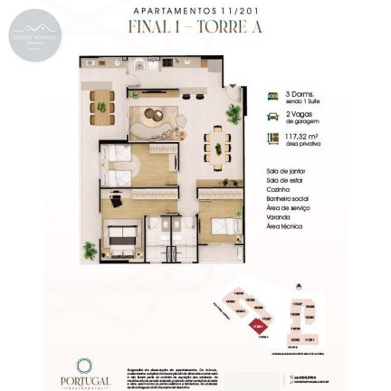 Imagem Imóvel com 2 Quartos à Venda, 86 m² em Caiçara - Praia Grande