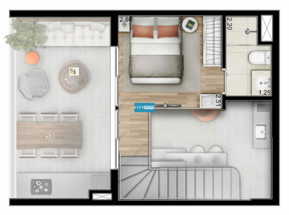 Imagem Apartamento com 1 Quarto à Venda, 60 m² em Pinheiros - São Paulo