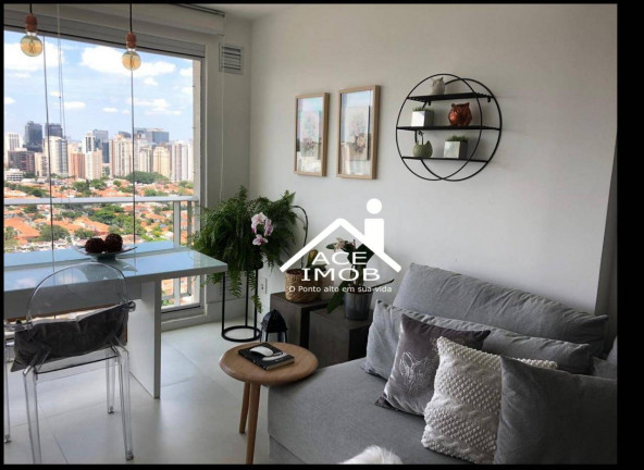 Imagem Apartamento com 1 Quarto à Venda, 74 m² em Brooklin - São Paulo Imagem Apartamento com 1 Quarto à Venda, 74 m² em Brooklin - São Paulo