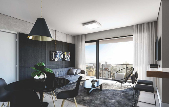 Imagem Studio com 2 Quartos à Venda, 75 m² em Menino Deus - Porto Alegre