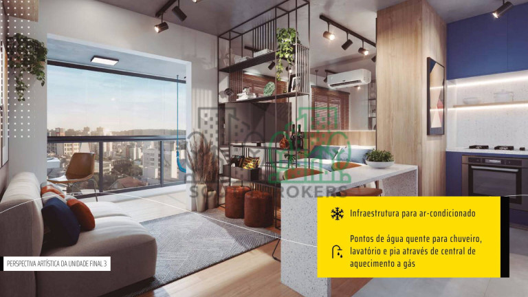 Imagem Apartamento com 1 Quarto à Venda, 30 m² em Mercês - Curitiba Imagem Apartamento com 1 Quarto à Venda, 30 m² em Mercês - Curitiba