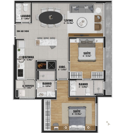Imagem Apartamento com 2 Quartos à Venda, 61 m² em Jardim Botânico - Porto Alegre Imagem Apartamento com 2 Quartos à Venda, 61 m² em Jardim Botânico - Porto Alegre