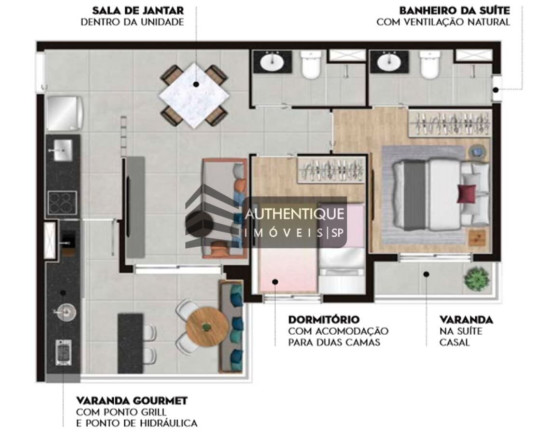 Imagem Apartamento com 2 Quartos à Venda, 62 m² em Vila Leopoldina - São Paulo Imagem Apartamento com 2 Quartos à Venda, 62 m² em Vila Leopoldina - São Paulo