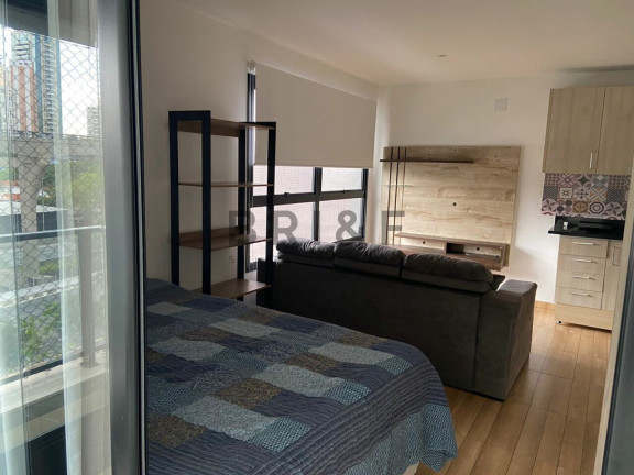 Apartamento com 1 Quarto para Alugar, 39 m² em Campo Belo - São Paulo