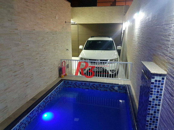 Imagem Casa com 3 Quartos à Venda, 140 m² em Gonzaga - Santos Imagem Casa com 3 Quartos à Venda, 140 m² em Gonzaga - Santos