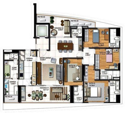 Imagem Apartamento com 4 Quartos à Venda, 271 m² em Horto Florestal - Salvador