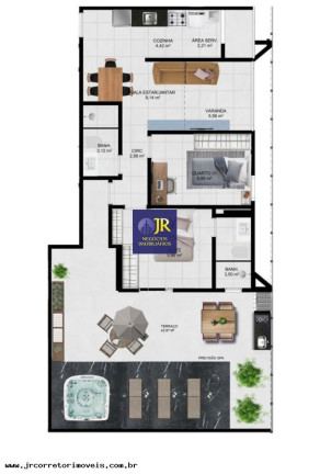 Imagem Imóvel com 2 Quartos à Venda, 64 m² em Praia De Itaparica - Vila Velha
