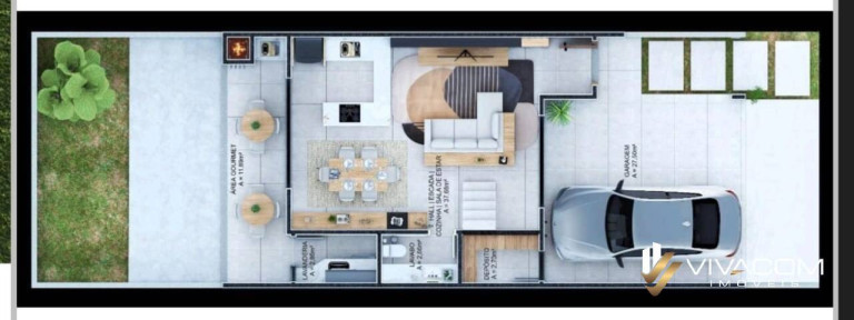 Imagem Casa com 3 Quartos à Venda, 179 m² em Deltaville - Biguaçu Imagem Casa com 3 Quartos à Venda, 179 m² em Deltaville - Biguaçu