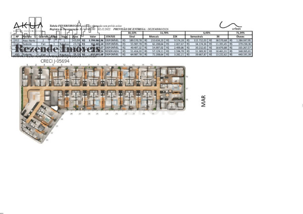 Imagem Apartamento com 1 Quarto à Venda, 23 m² em Bessa - João Pessoa