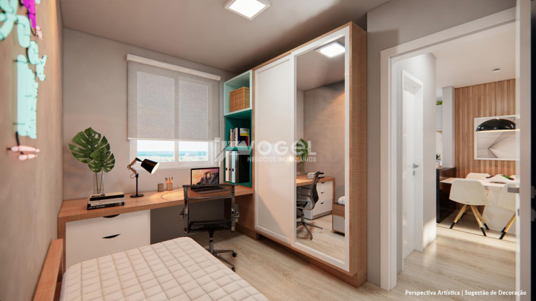 Imagem Apartamento com 2 Quartos à Venda, 48 m² em São Jorge - Novo Hamburgo Imagem Apartamento com 2 Quartos à Venda, 48 m² em São Jorge - Novo Hamburgo