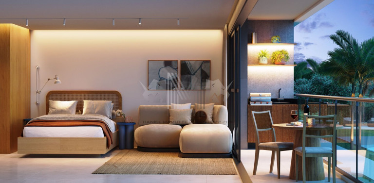 Imagem Apartamento com 1 Quarto à Venda, 72 m² em Praia Dos Carneiros - Tamandaré