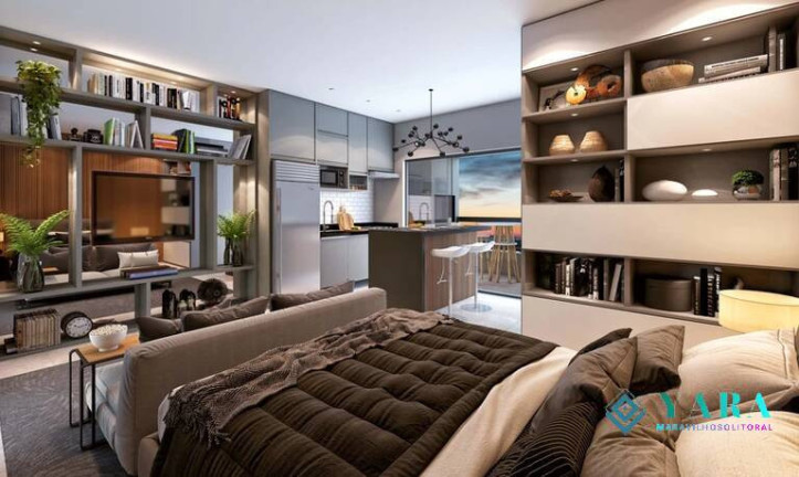 Imagem Apartamento com 1 Quarto à Venda, 45 m² em Perequê Açu - Ubatuba