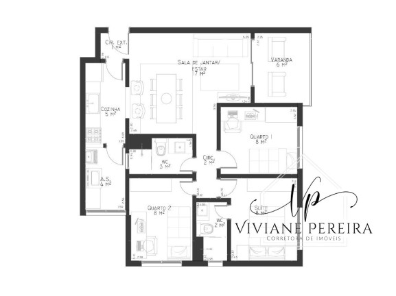 Imagem Imóvel com 3 Quartos à Venda, 72 m² em Cidade São Francisco - São Paulo