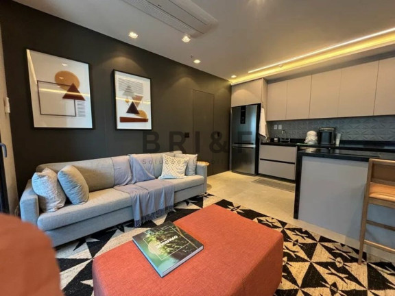 Imagem Apartamento com 1 Quarto para Alugar, 78 m² em Brooklin - São Paulo Imagem Apartamento com 1 Quarto para Alugar, 78 m² em Brooklin - São Paulo