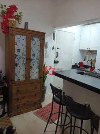 Imagem Kitnet com 1 Quarto à Venda, 30 m² em Aparecida - Santos Imagem Kitnet com 1 Quarto à Venda, 30 m² em Aparecida - Santos