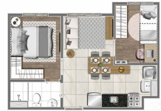Imagem Apartamento com 2 Quartos à Venda, 35 m² em Pirituba - São Paulo Imagem Apartamento com 2 Quartos à Venda, 35 m² em Pirituba - São Paulo