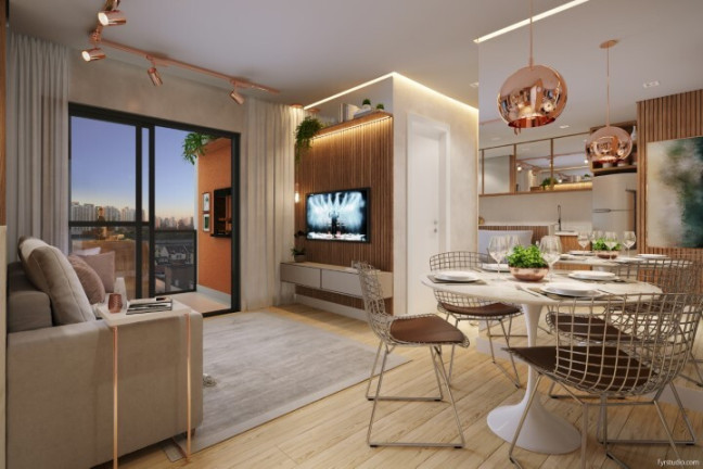 Imagem Imóvel com 1 Quarto à Venda, 28 m² em Portão - Curitiba