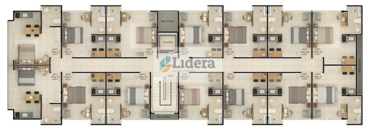 Imagem Flat com 1 Quarto à Venda, 24 m² em Ponta De Campina - Cabedelo Imagem Flat com 1 Quarto à Venda, 24 m² em Ponta De Campina - Cabedelo