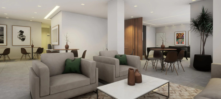 Imagem Apartamento com 3 Quartos à Venda, 102 m² em Vila Assunção - Santo André
