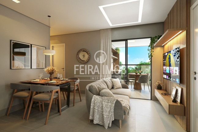 Imagem Apartamento com 2 Quartos à Venda, 47 m² em Sim - Feira De Santana Imagem Apartamento com 2 Quartos à Venda, 47 m² em Sim - Feira De Santana