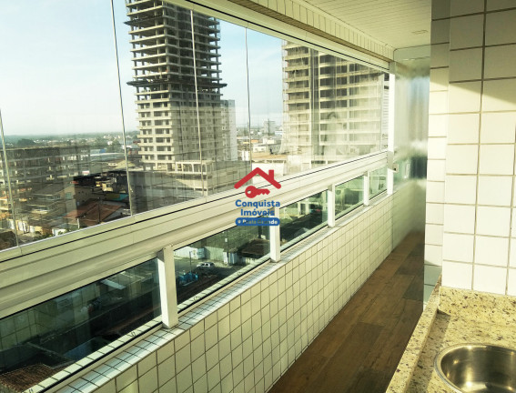 Imagem Apartamento com 2 Quartos à Venda, 80 m² em Guilhermina - Praia Grande