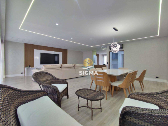 Imagem Apartamento com 5 Quartos à Venda, 225 m² em Pitangueiras - Guarujá Imagem Apartamento com 5 Quartos à Venda, 225 m² em Pitangueiras - Guarujá