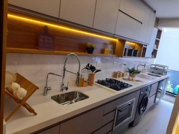 Imagem Apartamento com 3 Quartos à Venda, 65 m² em Vila Assunção - Santo André