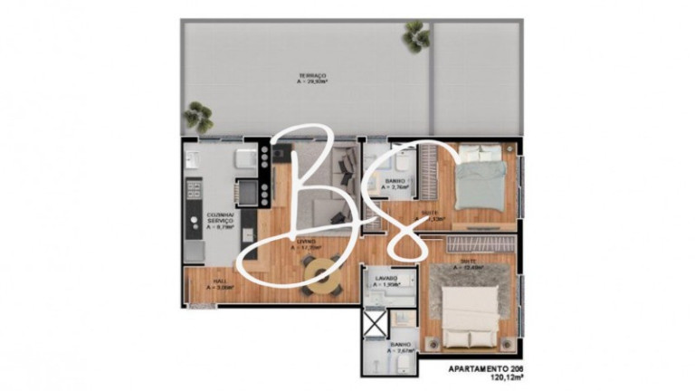 Imagem Apartamento com 1 Quarto à Venda, 70 m² em Centro - Canela Imagem Apartamento com 1 Quarto à Venda, 70 m² em Centro - Canela