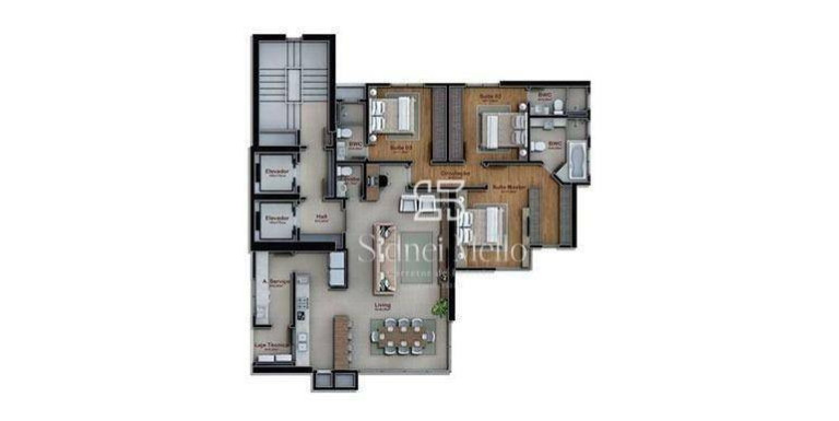 Imagem Apartamento com 3 Quartos à Venda, 133 m² em Quadra Mar Norte - Balneário Camboriú Imagem Apartamento com 3 Quartos à Venda, 133 m² em Quadra Mar Norte - Balneário Camboriú