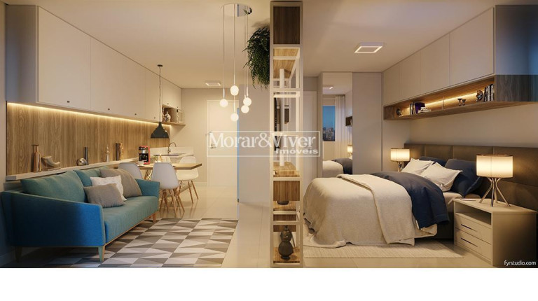 Imagem Apartamento com 2 Quartos à Venda, 40 m² em Portão - Curitiba Imagem Apartamento com 2 Quartos à Venda, 40 m² em Portão - Curitiba
