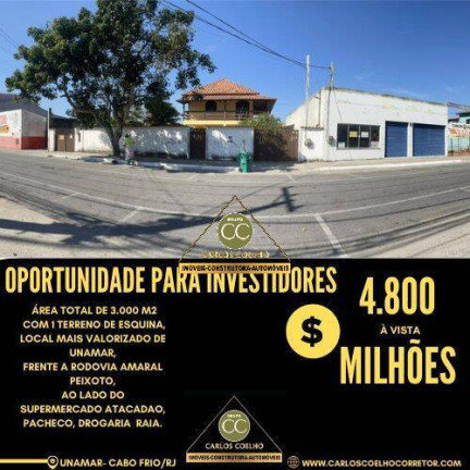 Imagem Casa à Venda, 3 m² em Samburá (tamoios) - Cabo Frio Imagem Casa à Venda, 3 m² em Samburá (tamoios) - Cabo Frio