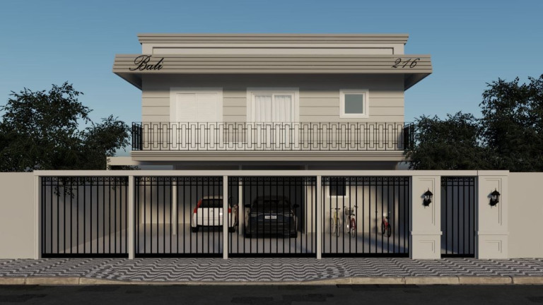 Casa com 2 Quartos à Venda, 70 m² em Tude Bastos (sítio Do Campo) - Praia Grande