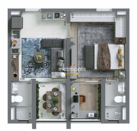 Imagem Apartamento com 1 Quarto à Venda, 37 m² em Vila Mariana - São Paulo Imagem Apartamento com 1 Quarto à Venda, 37 m² em Vila Mariana - São Paulo