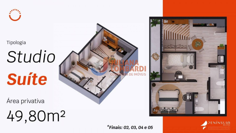 Imagem Apartamento com 2 Quartos à Venda, 49 m² em Centro - Cascavel Imagem Apartamento com 2 Quartos à Venda, 49 m² em Centro - Cascavel