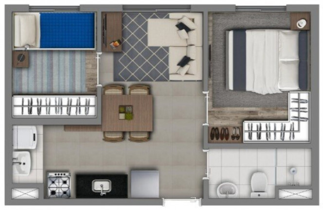 Imagem Imóvel com 2 Quartos à Venda, 36 m² em água Branca - São Paulo Imagem Imóvel com 2 Quartos à Venda, 36 m² em água Branca - São Paulo