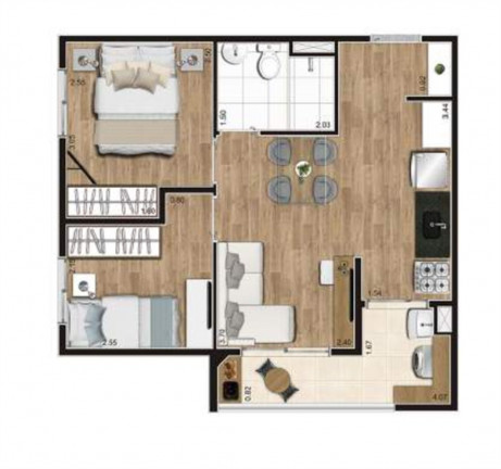 Imagem Imóvel com 2 Quartos à Venda, 43 m² em Vila Itapegica - Guarulhos Imagem Imóvel com 2 Quartos à Venda, 43 m² em Vila Itapegica - Guarulhos