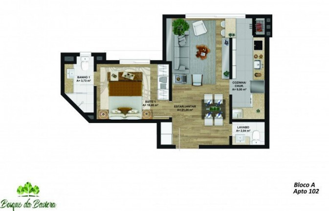Imagem Apartamento com 1 Quarto à Venda, 4.748 m² em Bavária - Gramado Imagem Apartamento com 1 Quarto à Venda, 4.748 m² em Bavária - Gramado