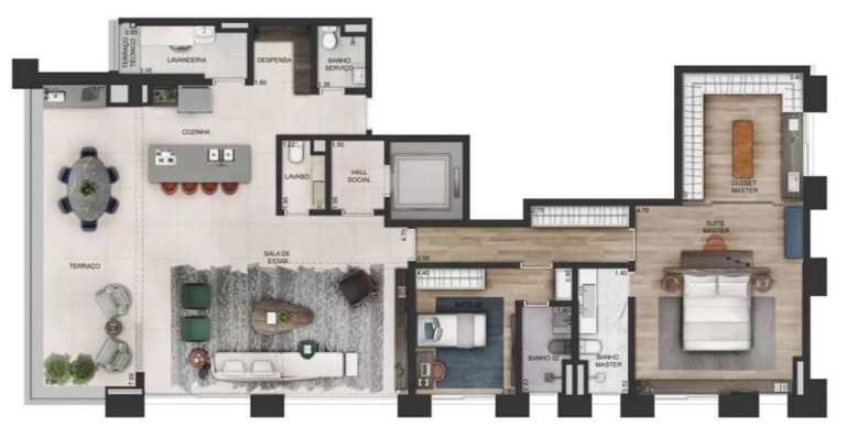 Imagem Apartamento com 3 Quartos à Venda, 366 m² em Itaim Bibi - São Paulo