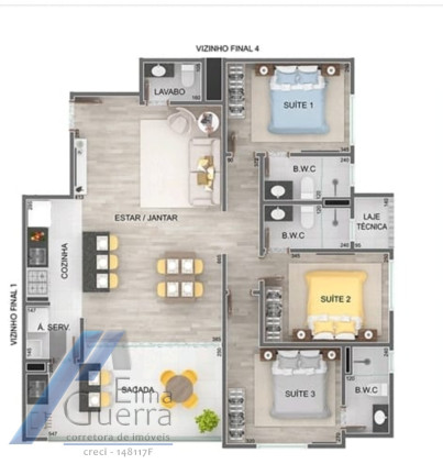 Imagem Apartamento com 3 Quartos à Venda, 99 m² em Itaguá - Ubatuba Imagem Apartamento com 3 Quartos à Venda, 99 m² em Itaguá - Ubatuba