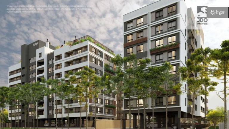 Imagem Apartamento com 1 Quarto à Venda, 25 m² em Novo Mundo - Curitiba Imagem Apartamento com 1 Quarto à Venda, 25 m² em Novo Mundo - Curitiba