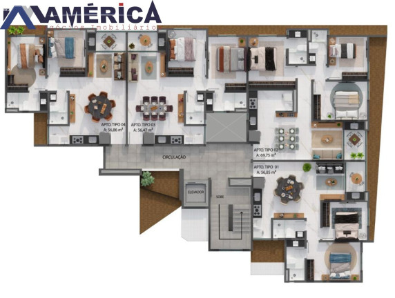 Imagem Imóvel com 3 Quartos à Venda, 69 m² em Bancarios - João Pessoa Imagem Imóvel com 3 Quartos à Venda, 69 m² em Bancarios - João Pessoa