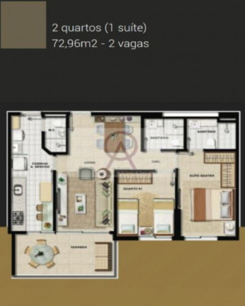 Imagem Imóvel com 2 Quartos à Venda, 72 m² em Costa Azul - Salvador Imagem Imóvel com 2 Quartos à Venda, 72 m² em Costa Azul - Salvador