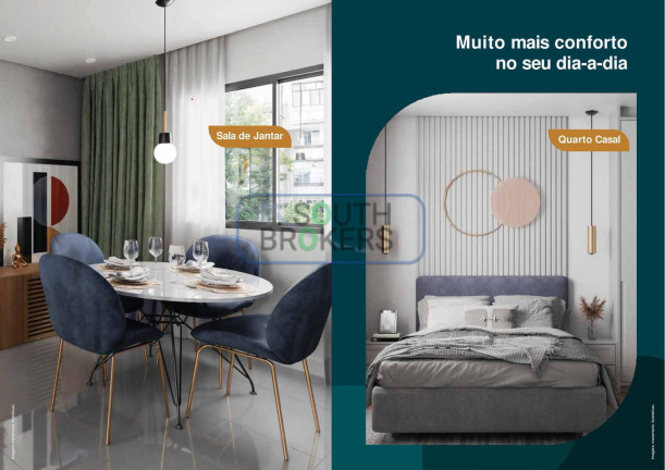 Imagem Apartamento com 2 Quartos à Venda, em Centro - São José Dos Pinhais Imagem Apartamento com 2 Quartos à Venda, em Centro - São José Dos Pinhais