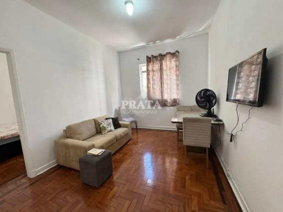 Apartamento com 1 Quarto à Venda, 56 m² em Boqueirão - Santos