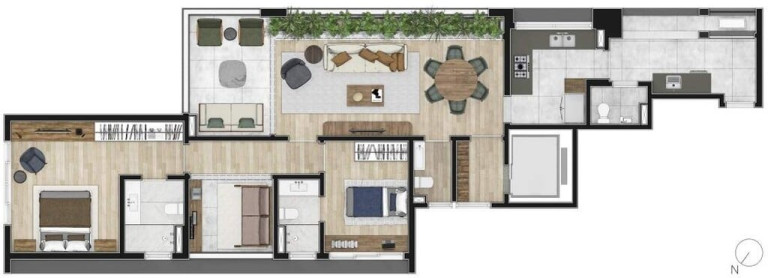 Imagem Apartamento com 4 Quartos à Venda, 244 m² em Pinheiros - São Paulo Imagem Apartamento com 4 Quartos à Venda, 244 m² em Pinheiros - São Paulo