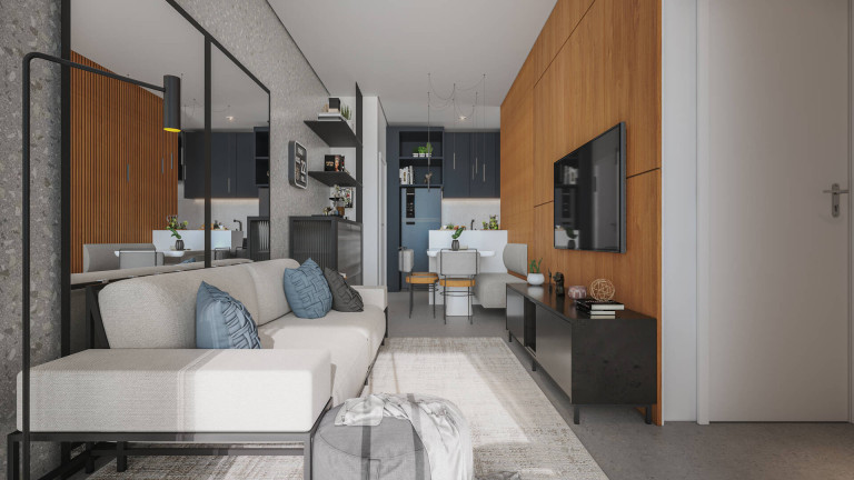 Imagem Apartamento com 2 Quartos à Venda, 59 m² em água Verde - Curitiba Imagem Apartamento com 2 Quartos à Venda, 59 m² em água Verde - Curitiba
