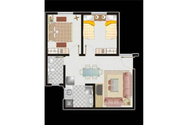 Imagem Imóvel com 2 Quartos à Venda, 43 m² em Partenon - Porto Alegre Imagem Imóvel com 2 Quartos à Venda, 43 m² em Partenon - Porto Alegre