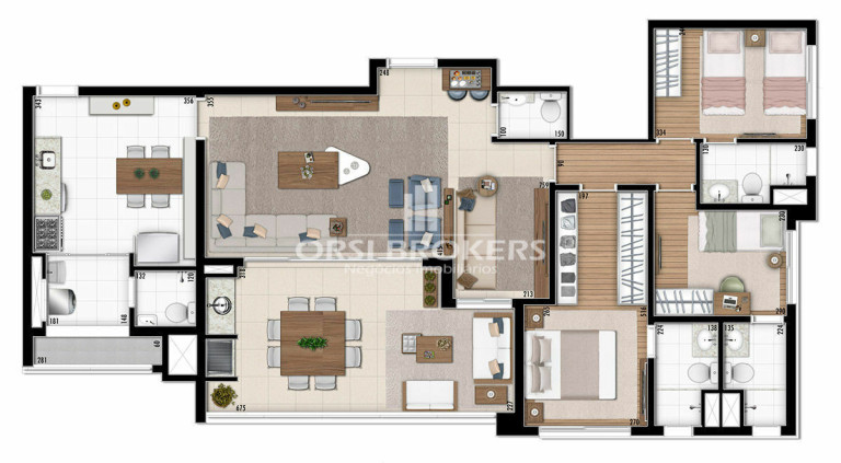 Imagem Apartamento com 3 Quartos à Venda, 128 m² em Vila Mascote - São Paulo